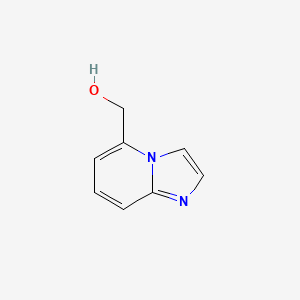 Chemical structure of Imidazo[1,2-a]pyridin-5-ylmethanol