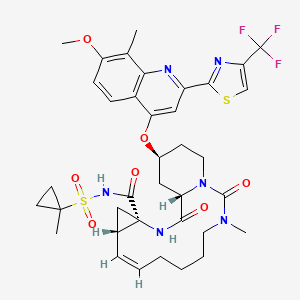 Chemical structure of IDX-320