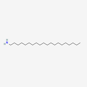 Chemical structure of icosan-1-amine