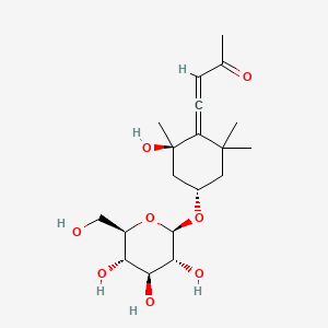 Chemical structure of Icariside B1