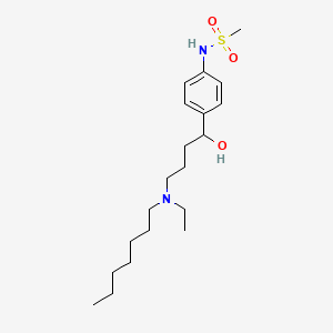 Chemical structure of Ibutilide