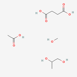 Chemical structure of Hypromellose Acetate Succinate