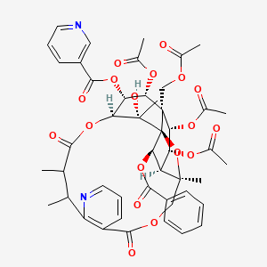 Chemical structure of Hyponine D