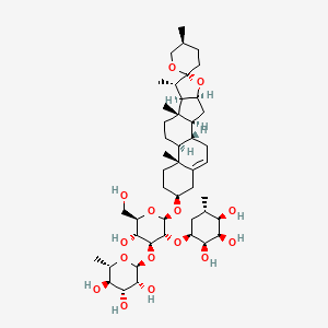 Chemical structure of Hypoglaucin A