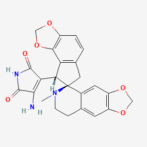 Chemical structure of Hyperectine