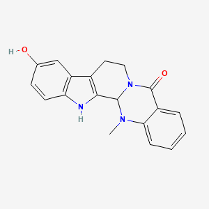 Chemical structure of Hydroxyevodiamine