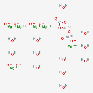 Chemical structure of Hydrotalcite