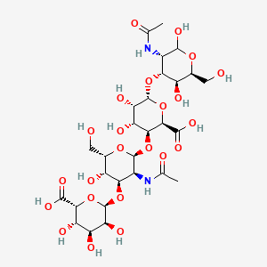 Chemical structure of Hyaluronate Tetrasaccharide