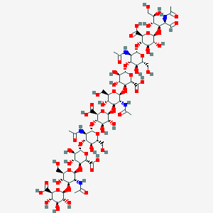 Chemical structure of Hyaluronate Decasaccharide