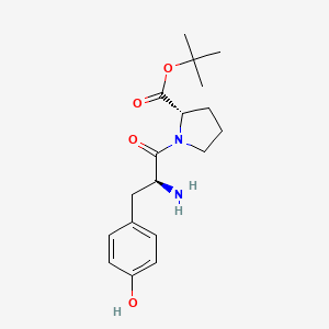 Chemical structure of Tyr-Pro-Otbu