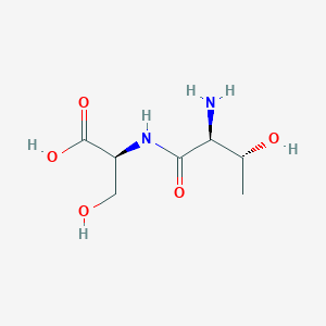 Chemical structure of H-Thr-Ser-OH