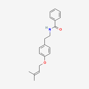 Chemical structure of Hortiamide
