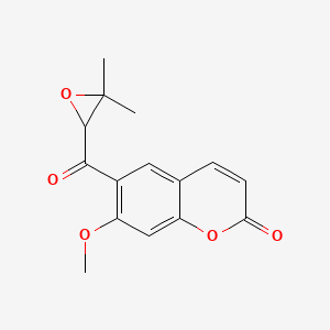 Chemical structure of Hopeyhopin