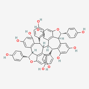 Chemical structure of Hopeaphenol