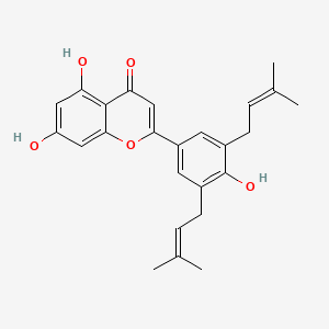 Chemical structure of Honyucitrin