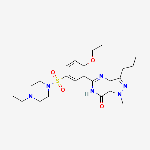 Chemical structure of Homosildenafil
