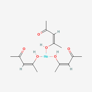 Chemical structure of Holmium(III) 2,4-pentanedionate