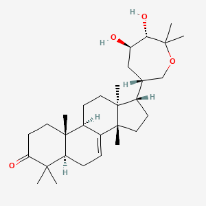 Chemical structure of Hispidone