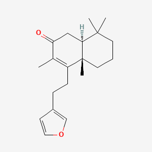 Chemical structure of Hispanone