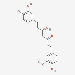Chemical structure of Hirsutanonol