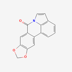 Chemical structure of Hippadine