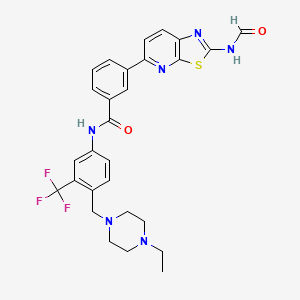 Chemical structure of HG-7-85-01-Decyclopropane