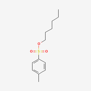 Chemical structure of Hexylp-Toluenesulfonate