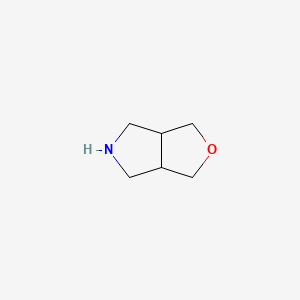 Chemical structure of hexahydro-1H-furo[3,4-c]pyrrole
