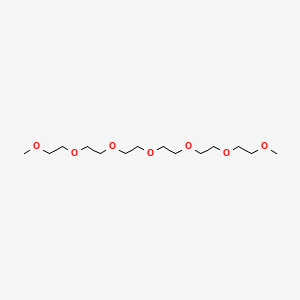 Chemical structure of Hexaethylene glycol dimethyl ether