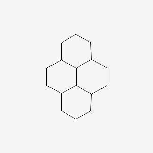 Chemical structure of Perhydropyrene