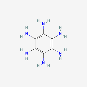 Chemical structure of Hexaaminobenzene trihydrochloride