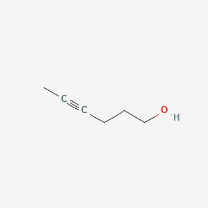 Chemical structure of Hex-4-yn-1-ol