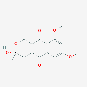 Chemical structure of Herbarin