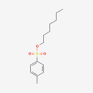Chemical structure of Heptyl p-Toluenesulfonate