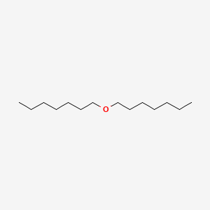 Chemical structure of Heptyl Ether