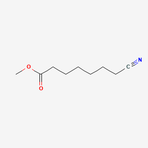Chemical structure of Methyl 7-cyanoheptanoate