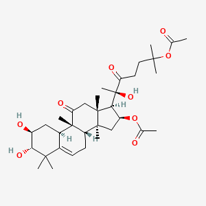 Chemical structure of Hemslecin D