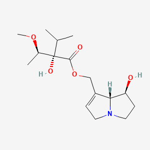 Chemical structure of Heliotrine