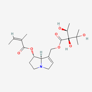 Chemical structure of Heliosupine
