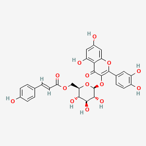 Chemical structure of Helichrysoside