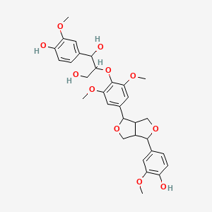 Chemical structure of Hedyotol D