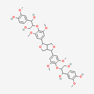 Chemical structure of Hedyotisol B