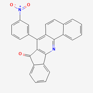 Chemical structure of HAV 3C proteinase-IN-1