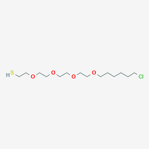 Chemical structure of Halotag-thiol-O4