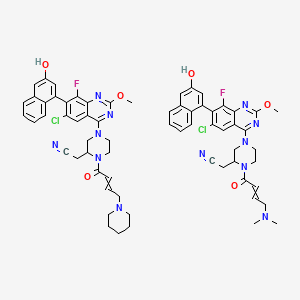 Chemical structure of Hafnium nitride