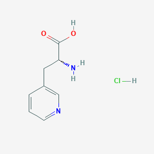 Chemical structure of H-3-D-Pal-OH·HCl