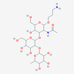 Chemical structure of H type 3 Propylamine
