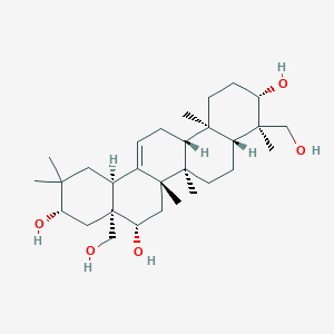 Chemical structure of Gymnestrogenin
