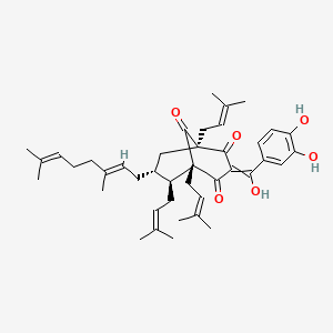 Chemical structure of Guttiferone G