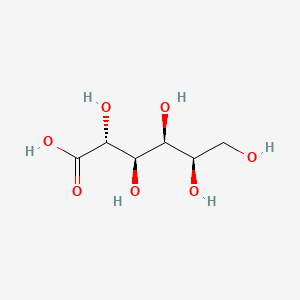 Chemical structure of Gulonic acid